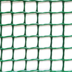 Rollo de malla ligera cadrinet color verde 1x25m cuadro: 10x10mm nortene