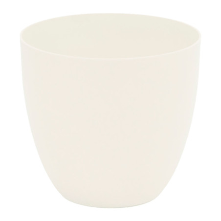 Maceta inyección cuenco ø38cm color blanco