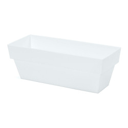 Jardinera limited 12x30cm blanco plastiken
