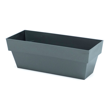 Jardinera limited 12x30cm antracita plastiken
