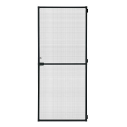 Puerta mosquitera abatible action antracita 100x210cm
