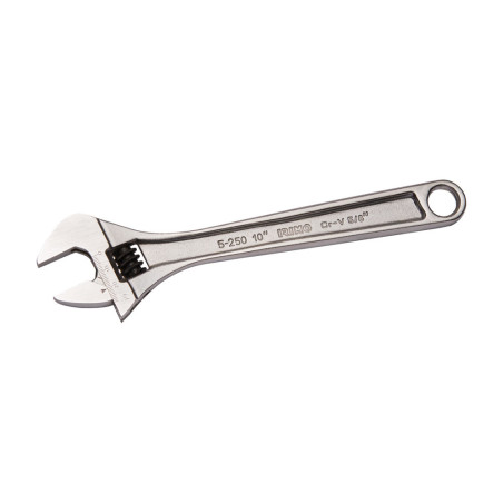 Llave ajustable de moleta central 10" cromada 5-250c-1 irimo