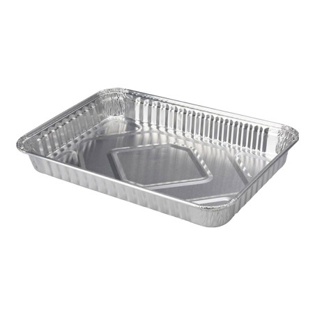 Pack de 5 bandejas desechables para barbacoa