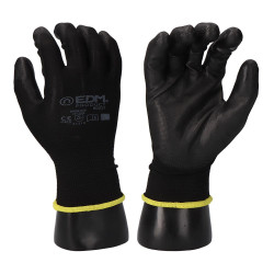 Guante keep safe® poliéster talla 7 edm