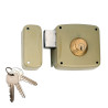 Cerradura sobreponer con cilindro 5124a entrada 80mm. mano izquierda 95124ahe08i lince