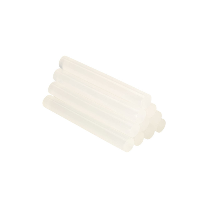 Barras de cola para uso universal ø12x120mm transparente 430356 salki