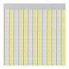 Cortina para puerta modelo "brescia" color amarillo 90x210cm m63166 acudam