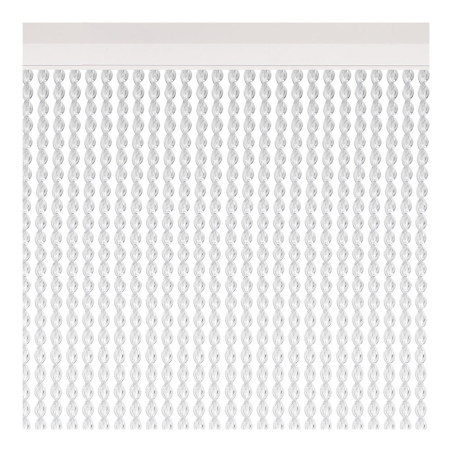 Cortina para puerta modelo "malta" color cristal 90x210cm m63250 acudam