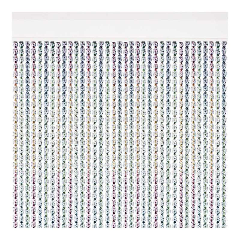 Cortina para puerta modelo "cantabria" multicolor 90x210cm m61671 acudam
