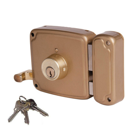 Cerradura de sobreponer de 1 punto. derecha 4125hb100d ucem