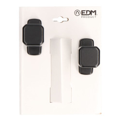 Blister pomo recuperable 6807 aluminio negro edm