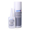Kit acelerante + ciano m. porosos, bot. 50 g + aeros. 200ml a7156 unecol