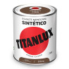 Esmalte sintético monocapa brillante pardo 750ml titanlux 5808942