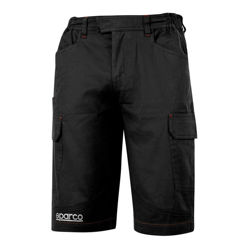 Pantalón bermuda cargo negro talla-s 02410nr1s sparco