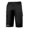 Pantalón bermuda cargo negro talla-s 02410nr1s sparco