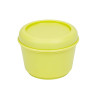 Recipiente para alimentos redondo 0.25l amarillo, serie sunset milan