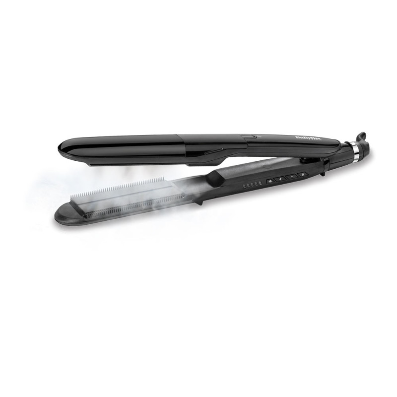 Plancha de cabello steam straight babyliss
