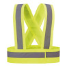 Tirantes de alta visibilidad color amarillo fluor hvt talla xl juba