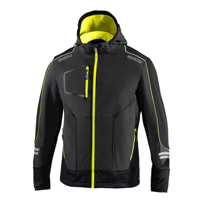 S.of. chaqueta técnica ndis soft-shell tech talla xl gsgf 02412gsgf4xl sparco