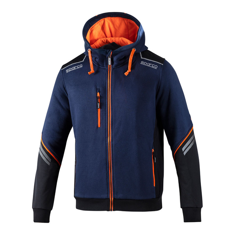 S.of. sudadera tech ndis hooded full zip talla xl bm/af 02414bmaf4xl sparco