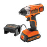 S.of. atornillador de impacto 18v 1/4" bdcim18d1a-qw black & decker