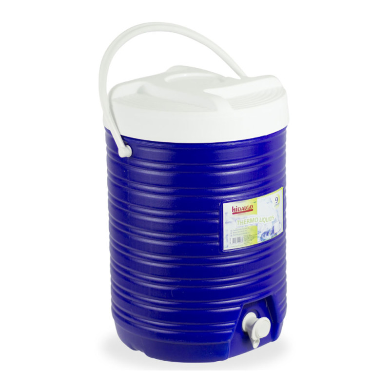 Termo para líquidos 9l. azul hidalgo