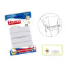 Blister cinta elástica 15mmx3mts.blanco hidalgo