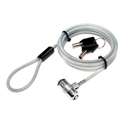 Cable antirrobo para portatil ultrafino con 2 llaves logilink