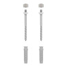 Kit fijación para tazas y bidés roca victoria av0007200r roca