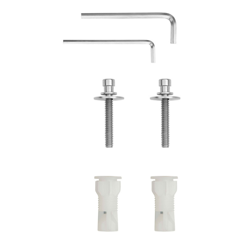 Kit fijación para asientos de inodor caída amortiguada roca dama ai0000400r roca