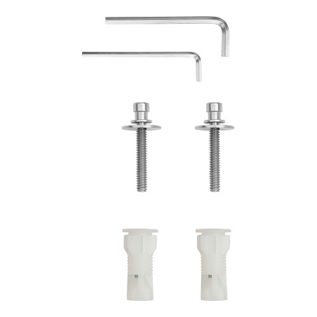 Kit fijación para asientos de inodor caída amortiguada roca dama ai0000400r roca