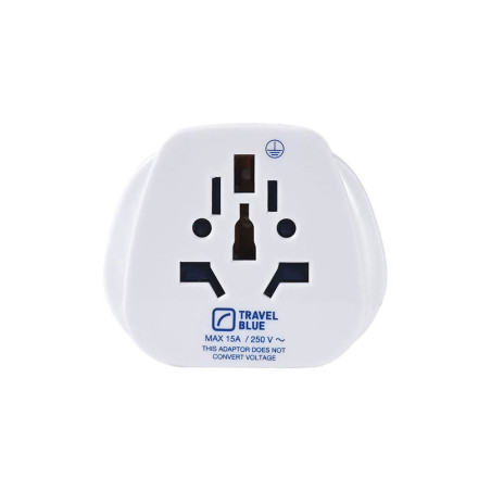 Adaptador entrada multiple mundial a salida clavija estados unidos, tb-912, travel blue