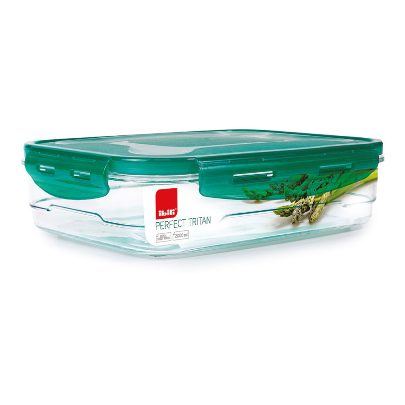 Fiambrera hermética tritan capacidad 2l, 790420. ibili