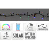 Guirnalda led 8 funciones centelleante multicolor, ip44, solar. basics