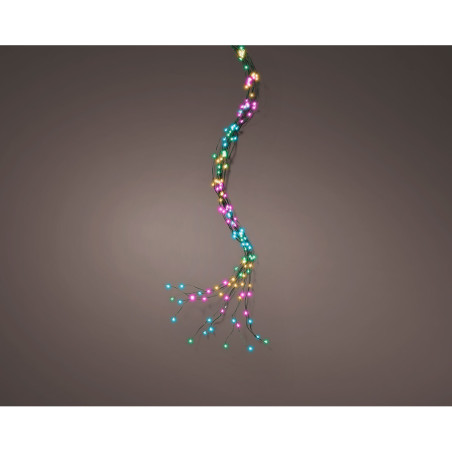 Racimo microleds para arbol, luz fija, 408 leds, multicolor pastel.lumineo