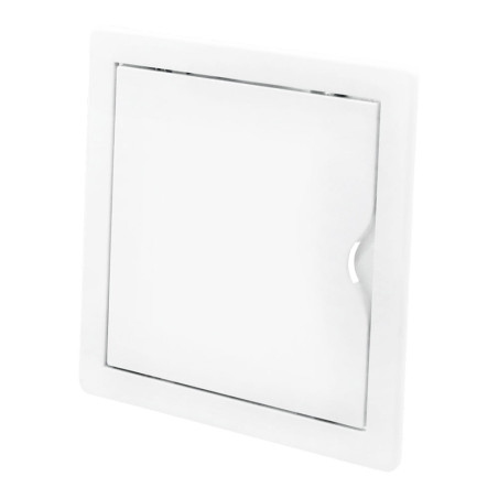Tapa de registro cuadrada empotrable abs 15x15cm blanca