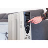 Radiador de aceite 2500 w con 11 elementos, 53,5 x 16,5 x 73 cm