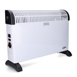 Convector de aire modelo turbo 2000 w, 62,5 x 14 x 49 cm