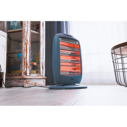 Estufa de cuarzo oscilante 400 / 800 / 1200 w anti-vuelco