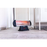 Estufa de cuarzo de 3 barras 400 / 800 / 1200 w, 50,5 x 19,5 x 24,5 cm