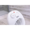 Calefactor compacto oscilante 1000 - 2000 w blanco, 22 x 18,5 x 30,5 cm