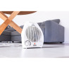 Calefactor compacto 1000 - 2000 w blanco, 21 x 12,5 x 27 cm