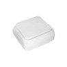 Conmutador superficie "serie spa" 77 x 77 x 30 mm