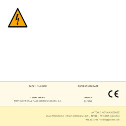 Clavija cetac 2p+t azul 16a 230v~ ip44