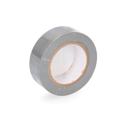 Cinta aislante calidad "supra" gris 19 mm x 10 m
