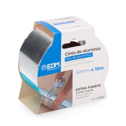 Cinta multiuso de aluminio 10m x 50mm