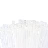 Bridas natural 2,5 x 100 mm nylon alta calidad (bolsa 100 unid.)