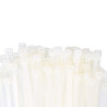 Bridas natural 4,8 x 250 mm nylon alta calidad (bolsa 100 unid.)