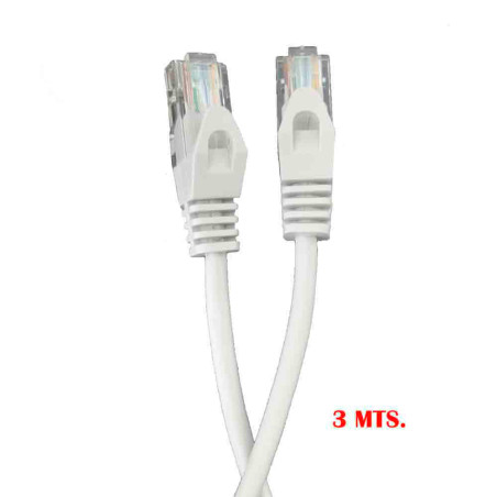 Latiguillo conexión utp cat5e "outex" 3m