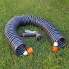 Kit manguera espiral ø9 mm, 3/8 pulg, 15 m